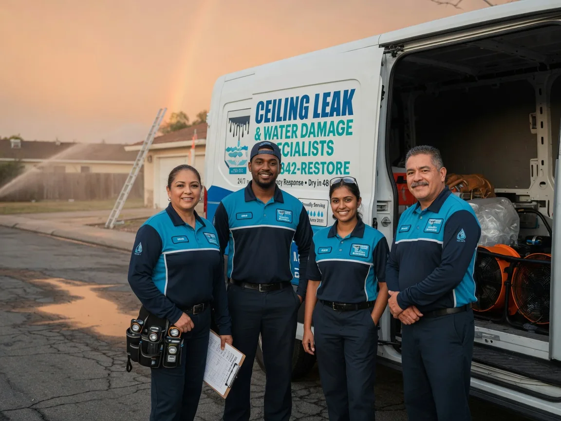 Ceiling Leak Cleanup company in Homeworth, OH
